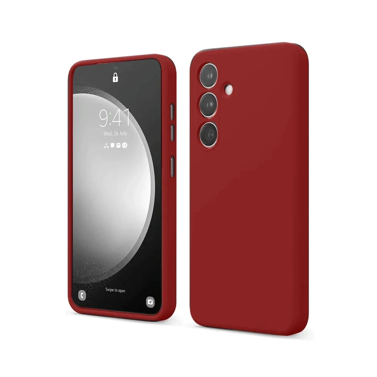Samsung Galaxy S24 FE Kılıf First Silikon - Kırmızı Fiyatı, Yorumları ve Özellikleri