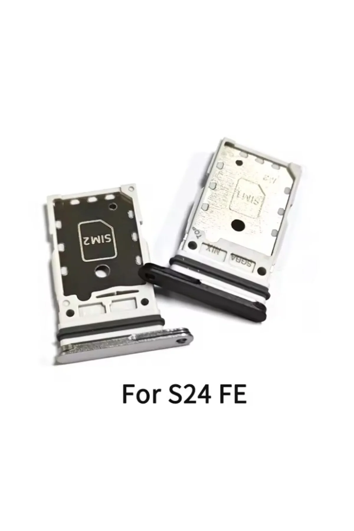 Samsung Galaxy S24 FE SIM Card Tray Sim tepsisi Sim Aparatı Siyah