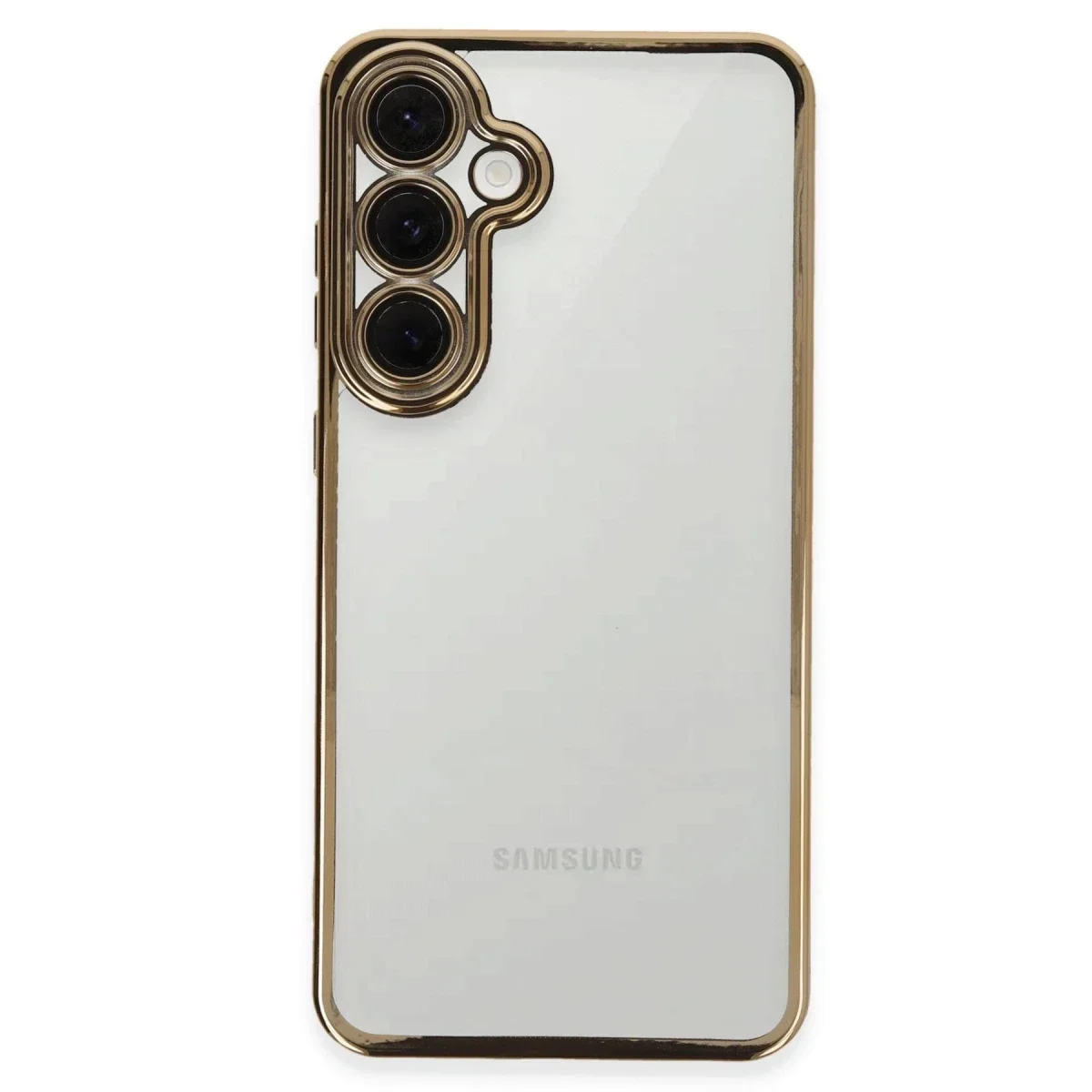 Samsung Galaxy S24 FE Kılıf Razer Lensli Silikon - Gold Fiyatı, Yorumları ve Özellikleri