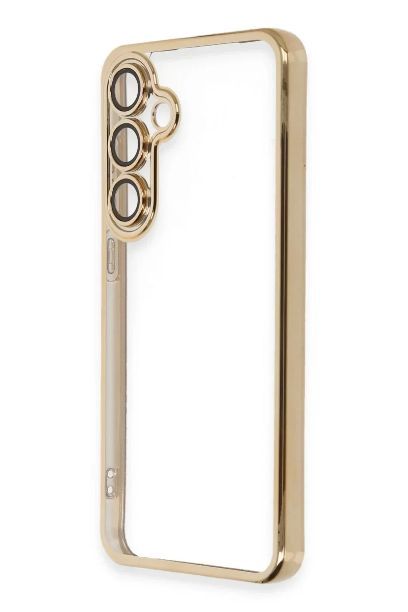Samsung Galaxy S24 FE Kılıf Razer Lensli Silikon - Gold Fiyatı, Yorumları ve Özellikleri
