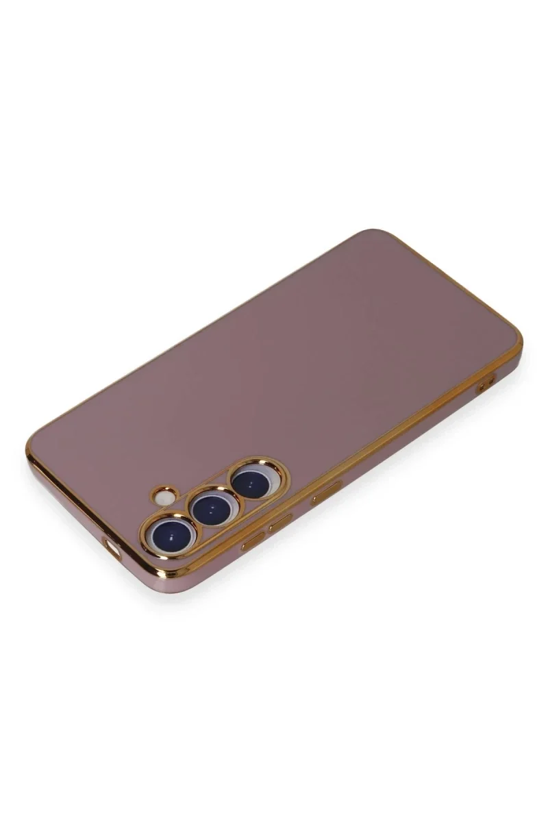Samsung Galaxy S24 Kılıf Volet Silikon - Mor