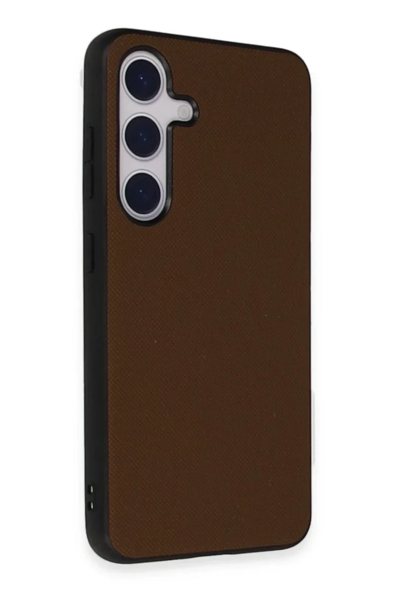 Samsung Galaxy S24 Kılıf Taft Kapak - Kahverengi Fiyatı, Yorumları ve Özellikleri