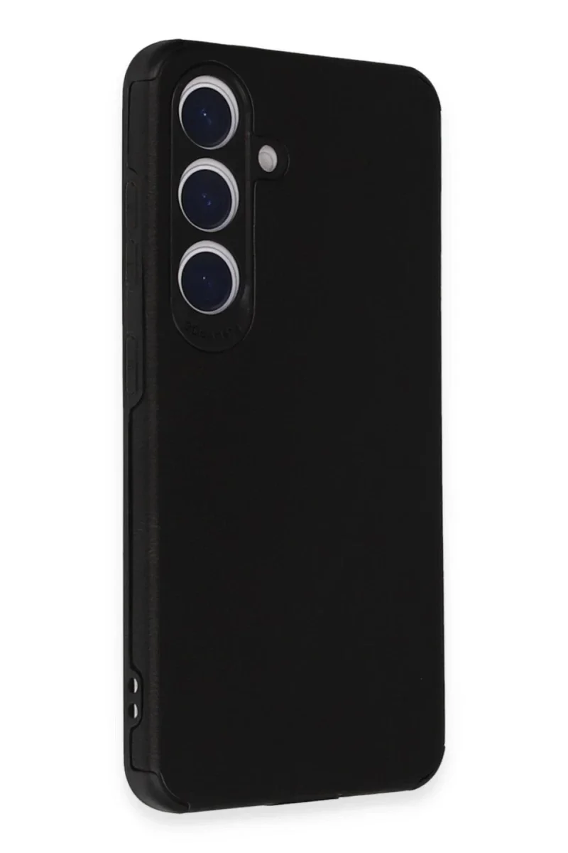Samsung Galaxy S24 Kılıf Loop Deri Silikon - Siyah Samsung Galaxy S24 Kılıf Loop Deri Silikon - Siyah