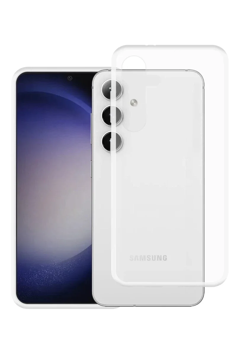 Samsung Galaxy S24 Kılıf Lüx Şeffaf Silikon Samsung Galaxy S24 Kılıf Lüx Şeffaf Silikon