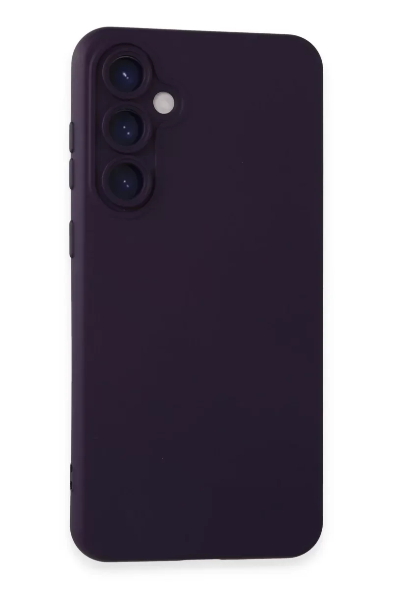 Samsung Galaxy S24 Kılıf Nano içi Kadife Silikon - Mor