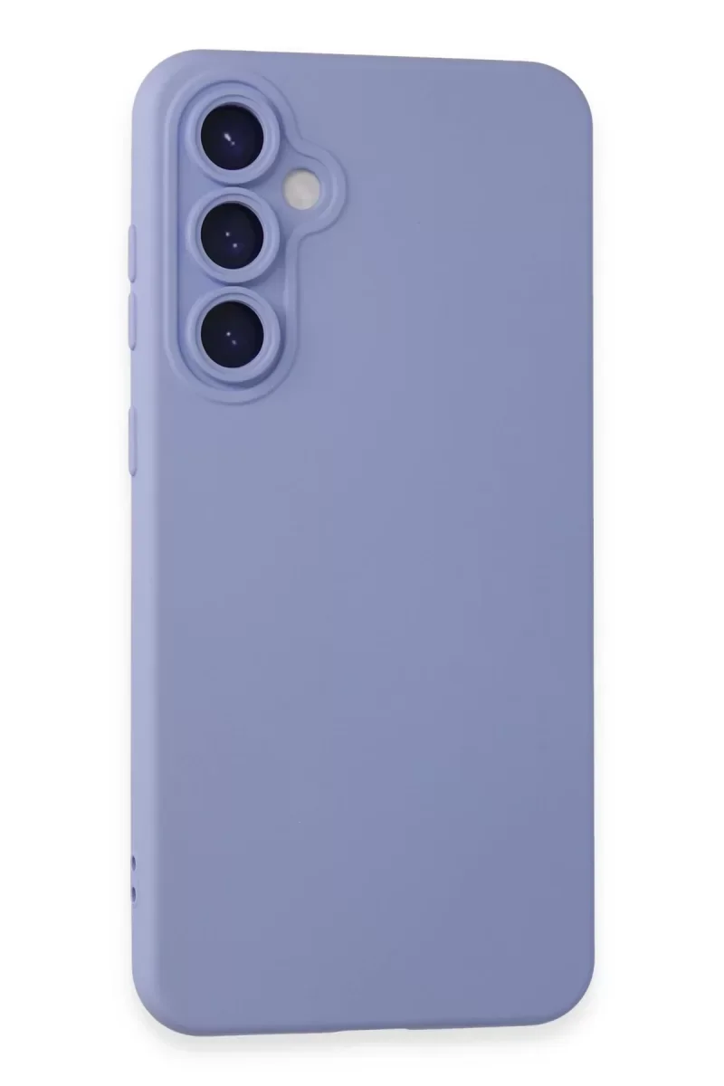 Samsung Galaxy S24 Kılıf Nano içi Kadife Silikon - Lila Samsung Galaxy S24 Kılıf Nano içi Kadife Silikon - Lila