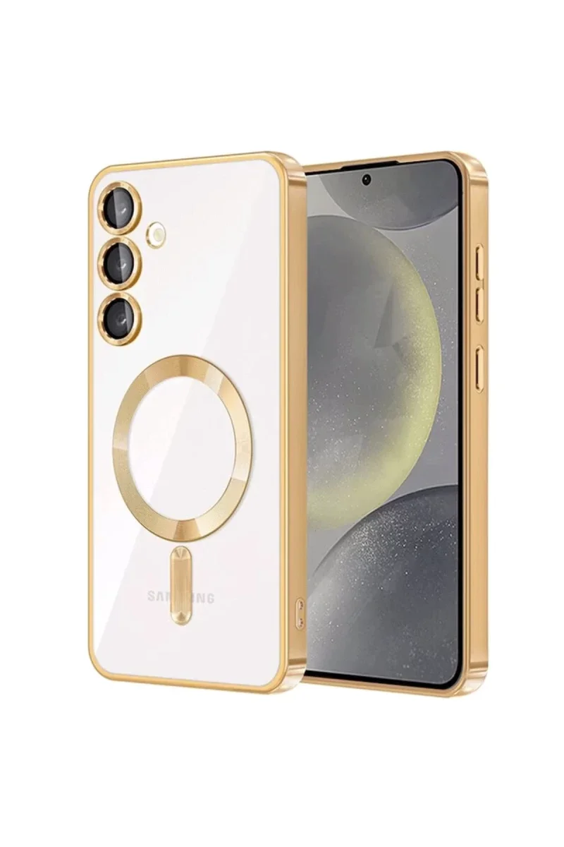Samsung Galaxy S24 Kılıf Kross Magneticsafe Kapak - Gold Fiyatı, Yorumları ve Özellikleri
