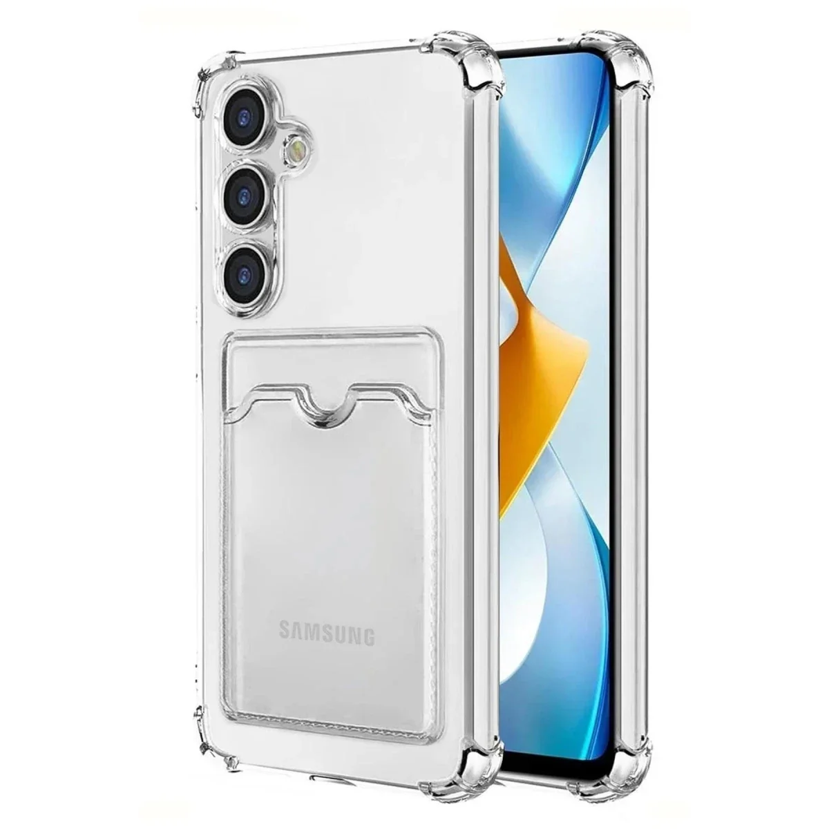 Samsung Galaxy S24 Kılıf Kart Şeffaf Silikon - Şeffaf Fiyatı, Yorumları ve Özellikleri