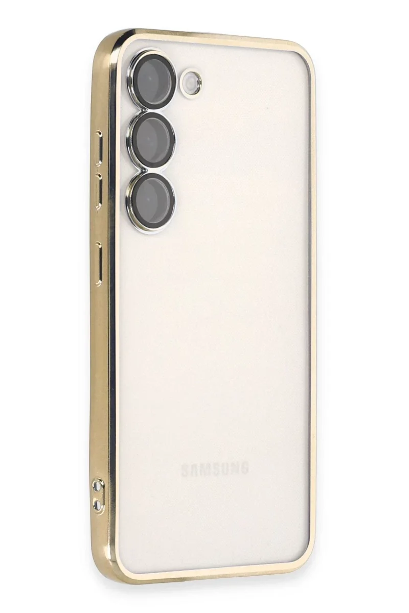 Samsung Galaxy S24 Kılıf Razer Lensli Silikon - Gold Fiyatı, Yorumları ve Özellikleri