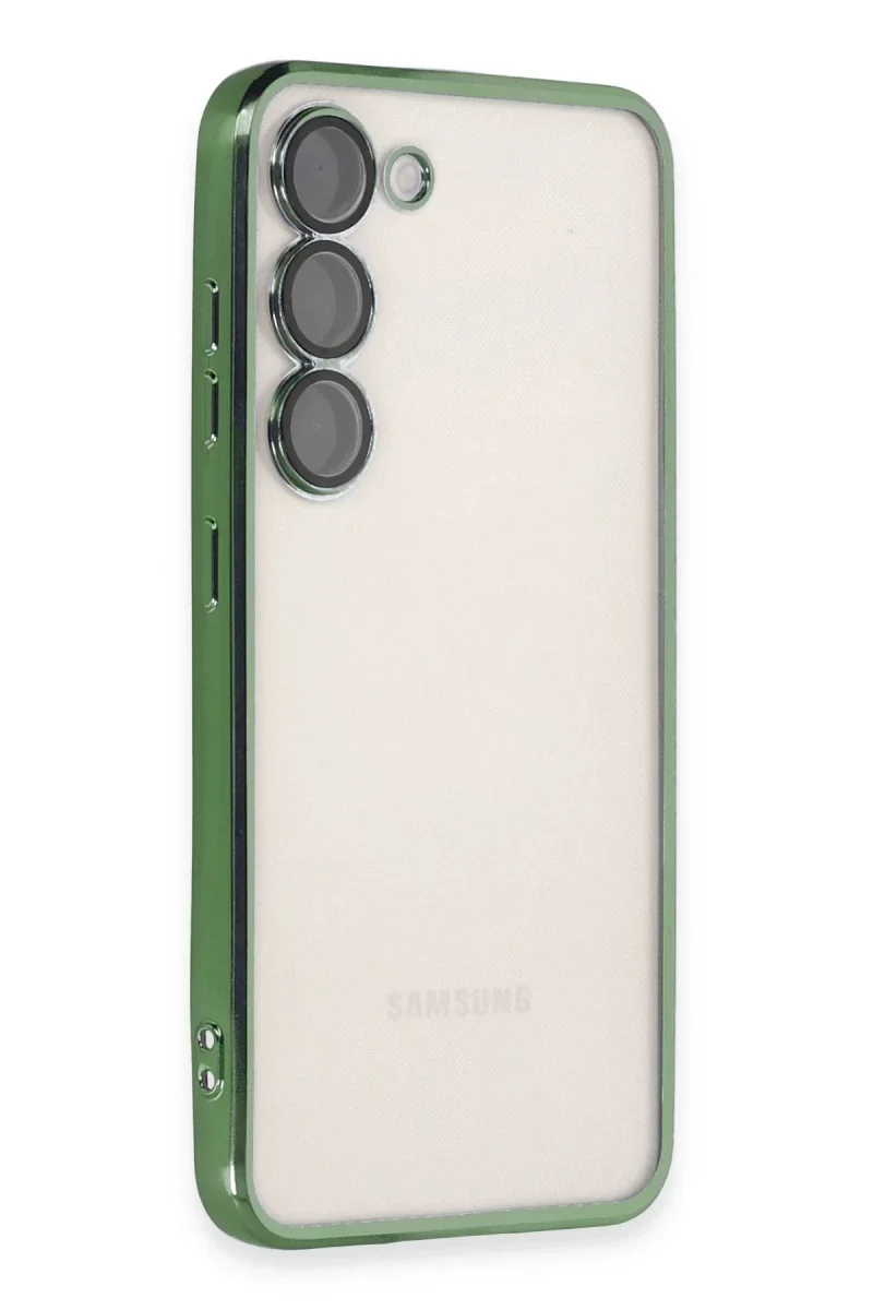 Samsung Galaxy S24 Kılıf Razer Lensli Silikon - Yeşil Samsung Galaxy S24 Kılıf Razer Lensli Silikon - Yeşil