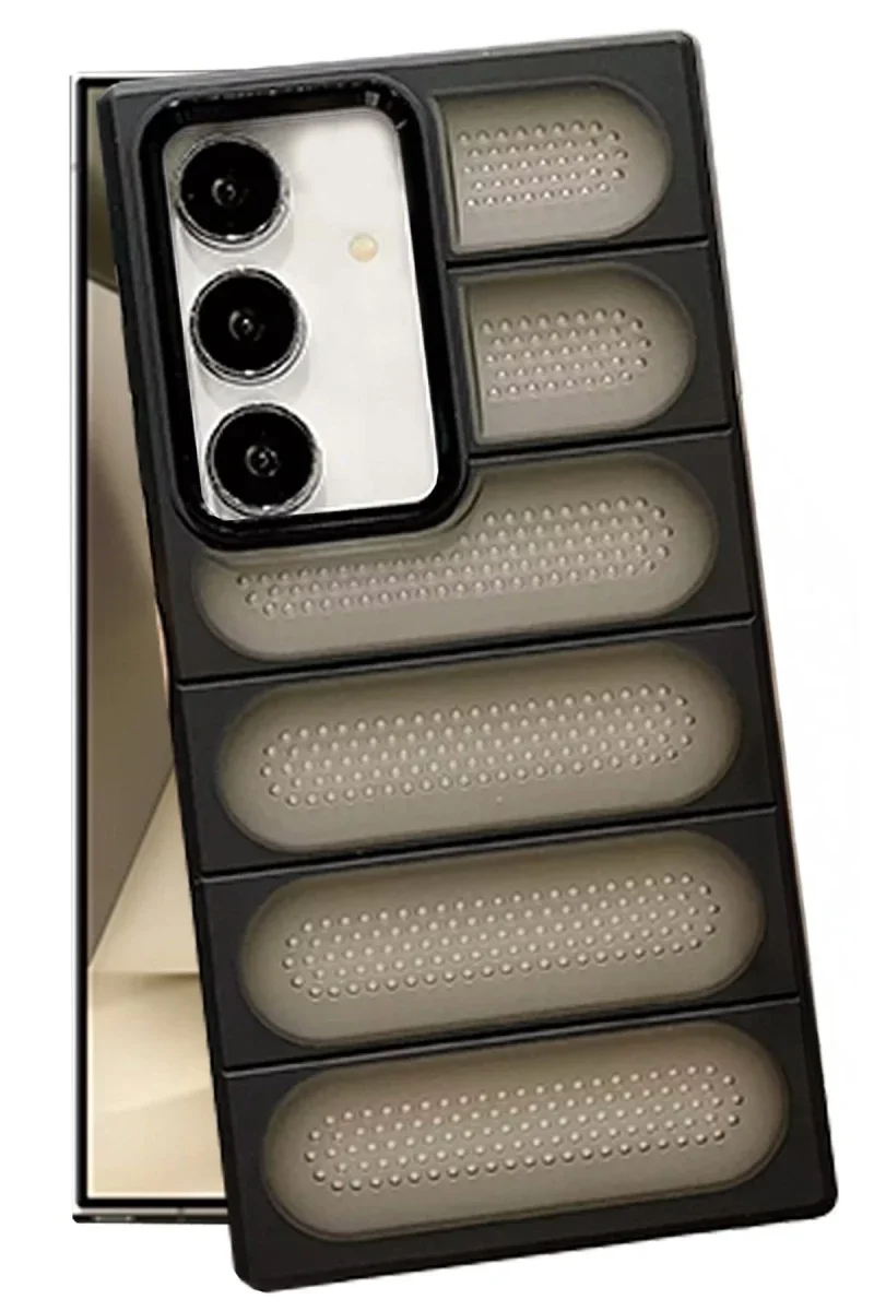 Samsung Galaxy S24 Kılıf Airmax Silikon Kapak - Siyah