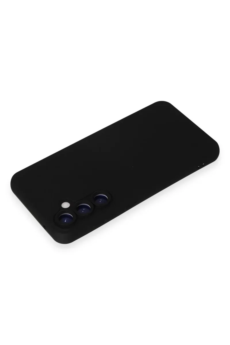 Samsung Galaxy S24 Kılıf Nano içi Kadife Silikon - Siyah Samsung Galaxy S24 Kılıf Nano içi Kadife Silikon - Siyah
