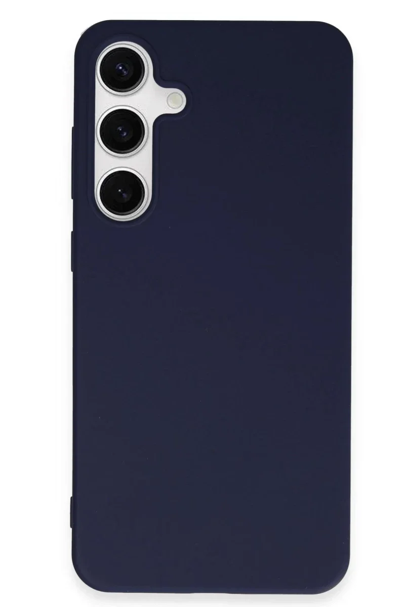 Samsung Galaxy S24 Plus Kılıf First Silikon - Lacivert