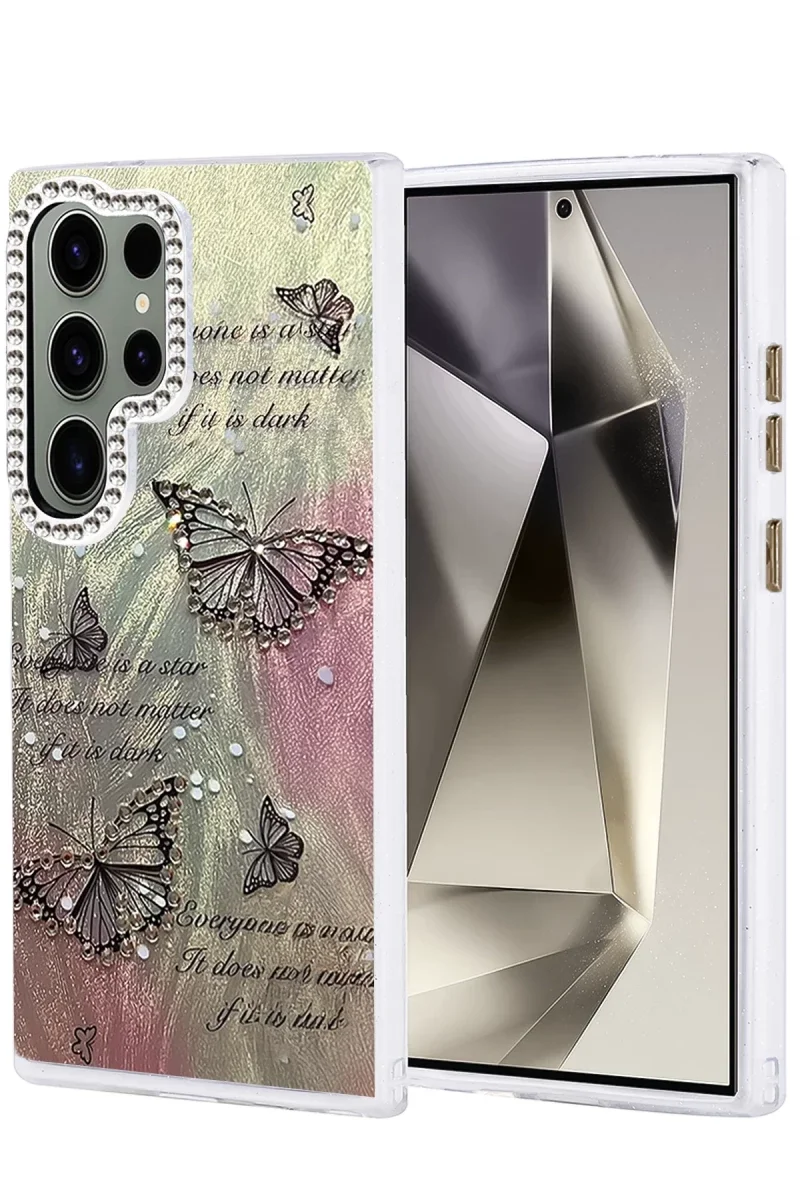 Samsung Galaxy S24 Ultra Kılıf Blade Aynalı Desenli Kapak - Desen 6 Fiyatı, Yorumları ve Özellikleri