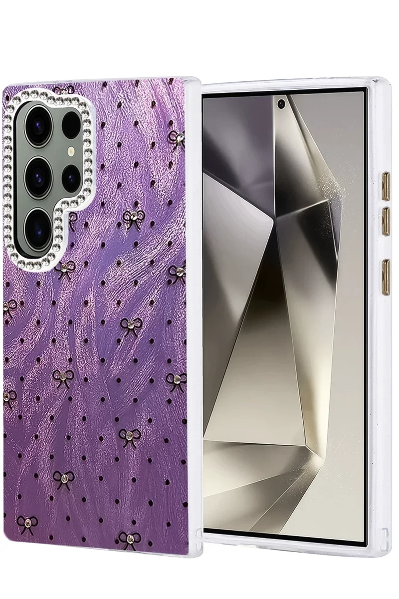 Samsung Galaxy S24 Ultra Kılıf Blade Aynalı Desenli Kapak - Desen 2 Samsung Galaxy S24 Ultra Kılıf Blade Aynalı Desenli Kapak - Desen 2
