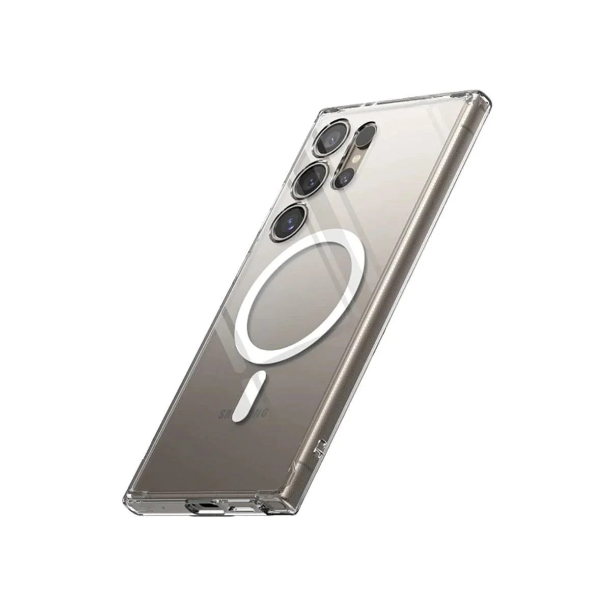 Samsung Galaxy S24 Ultra ile Uyumlu Magneticsafe Şeffaf Silikon Kılıf - Kablosuz Şarj Desteği, MagSafe Uyumlu, Şeffaf Koruma Fiyatı, Yorumları ve Özellikleri
