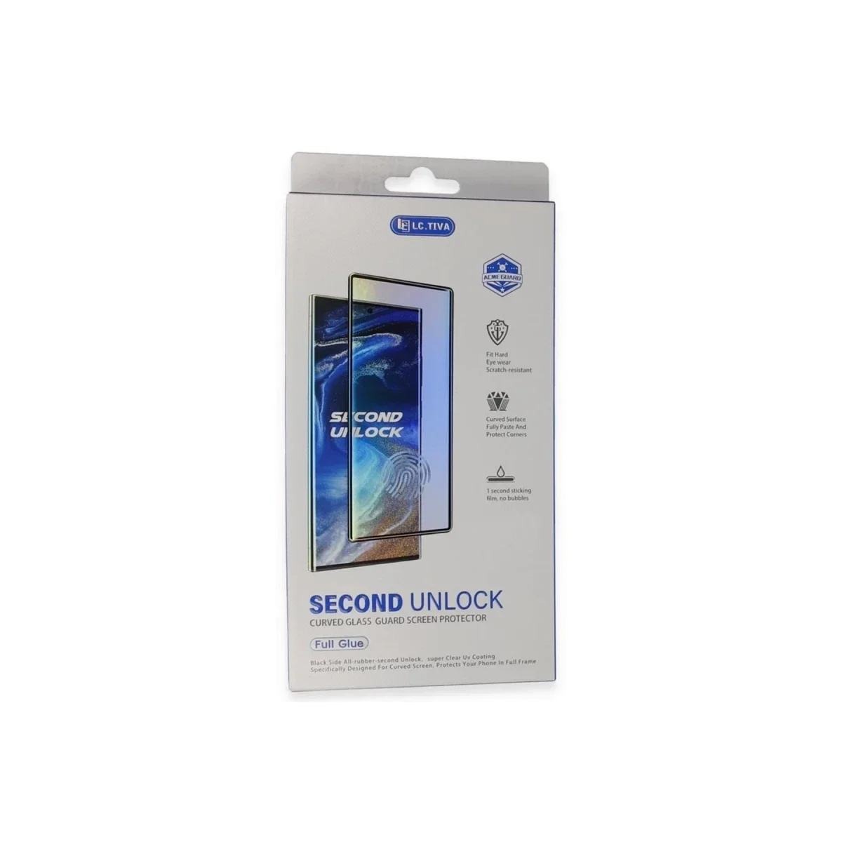 Samsung Galaxy S24 Ultra Durable Full Glue Curved Cam
