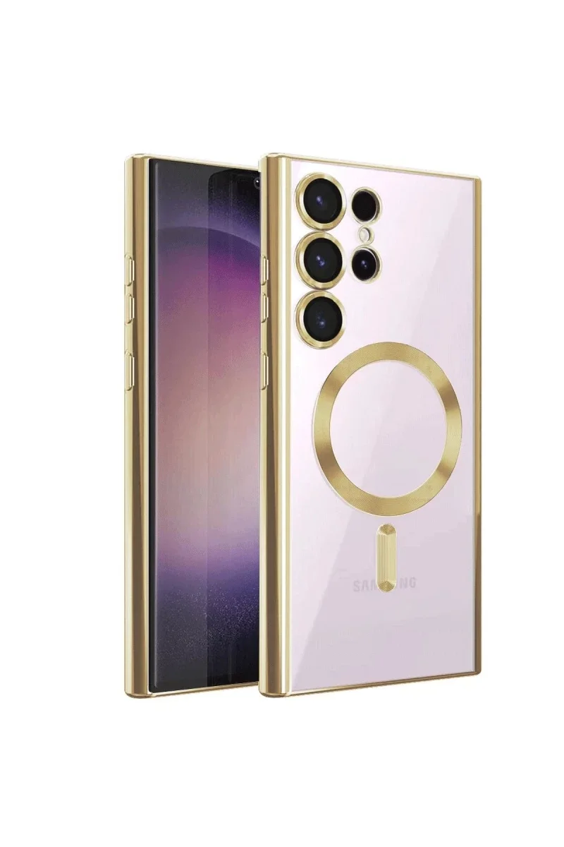 Samsung Galaxy S24 Ultra Kılıf Kross Magneticsafe Kapak - Gold Fiyatı, Yorumları ve Özellikleri