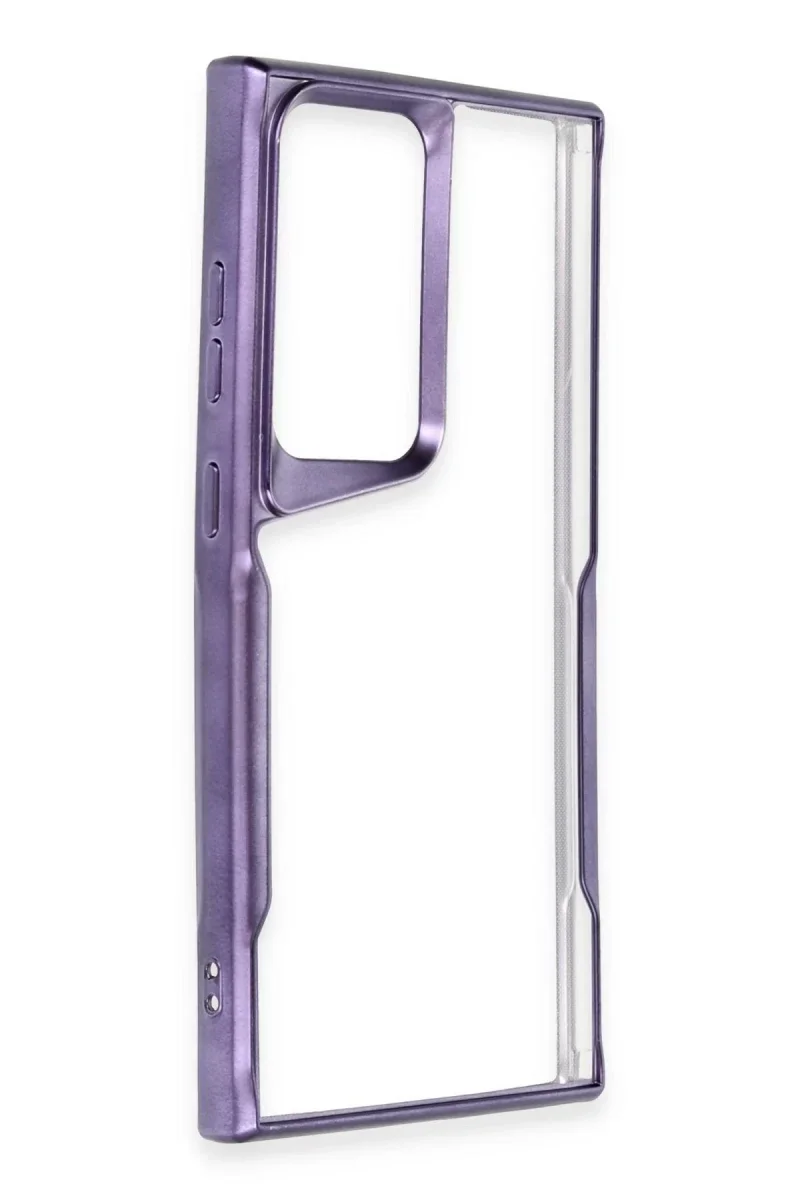 Samsung Galaxy S24 Ultra Kılıf Boyi Silikon Kapak - Derin Mor Samsung Galaxy S24 Ultra Kılıf Boyi Silikon Kapak - Derin Mor