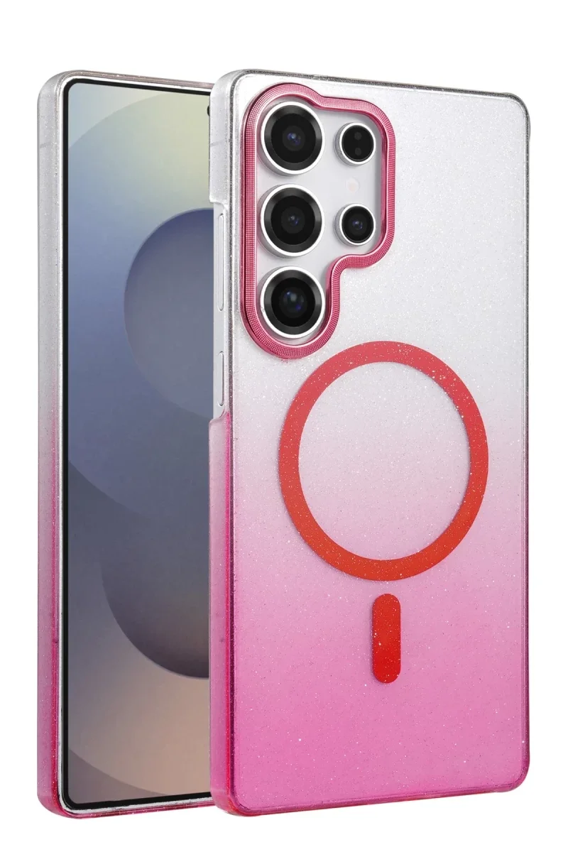 Samsung Galaxy S24 Ultra Glossy Magsafe Kapak - Pembe Fiyatı, Yorumları ve Özellikleri