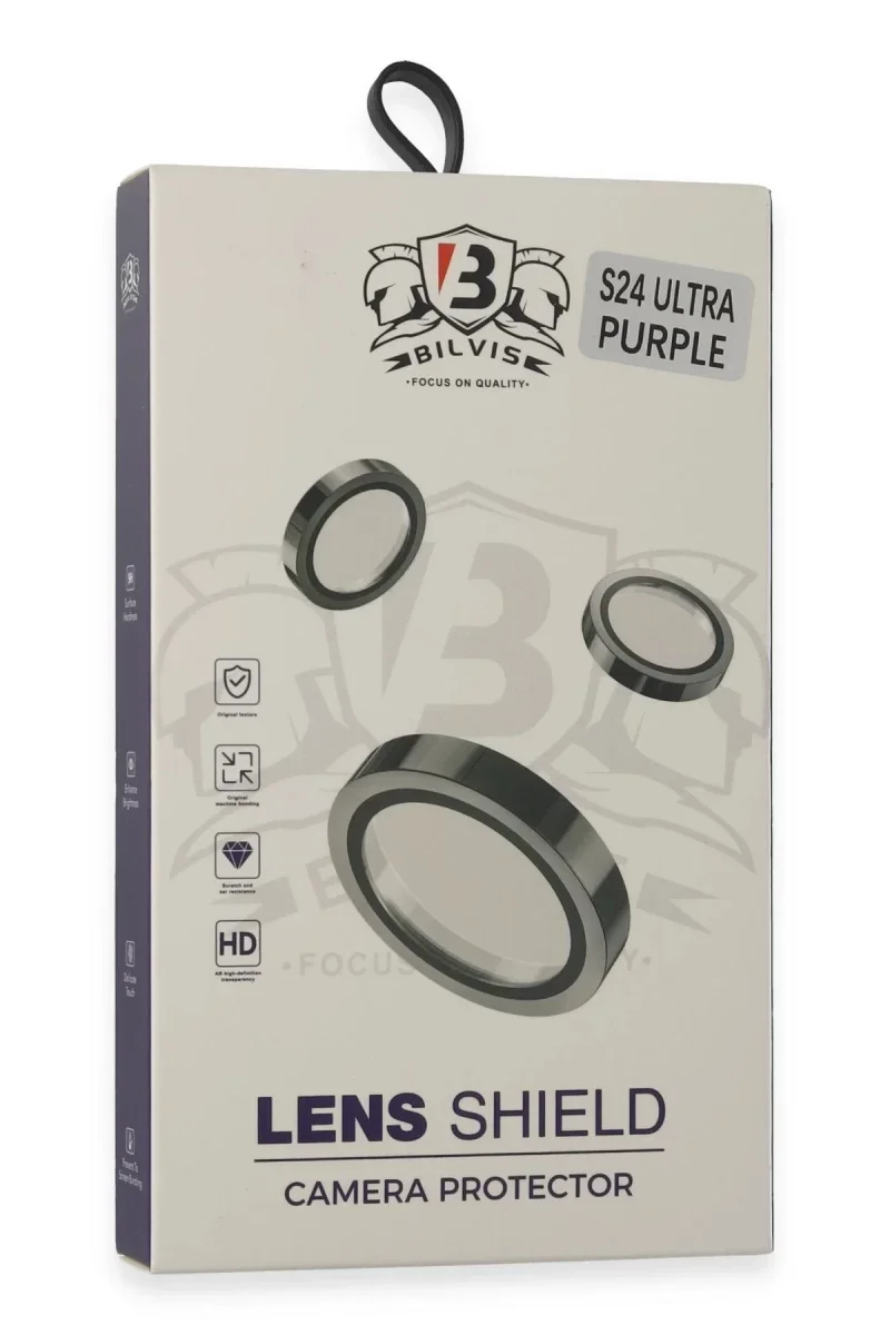 Samsung Galaxy S24 Ultra Bilvis Titan Kamera Lens - Derin Mor Samsung Galaxy S24 Ultra Bilvis Titan Kamera Lens - Derin Mor