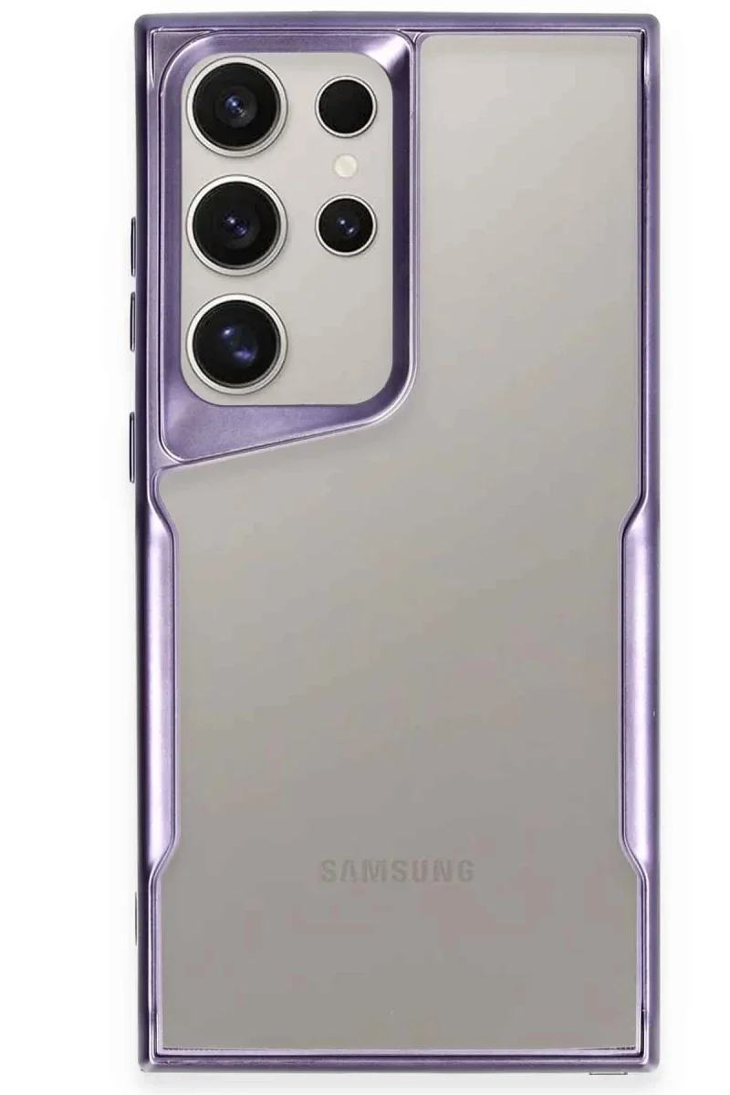 Samsung Galaxy S24 Ultra Kılıf Boyi Silikon Kapak - Derin Mor Samsung Galaxy S24 Ultra Kılıf Boyi Silikon Kapak - Derin Mor