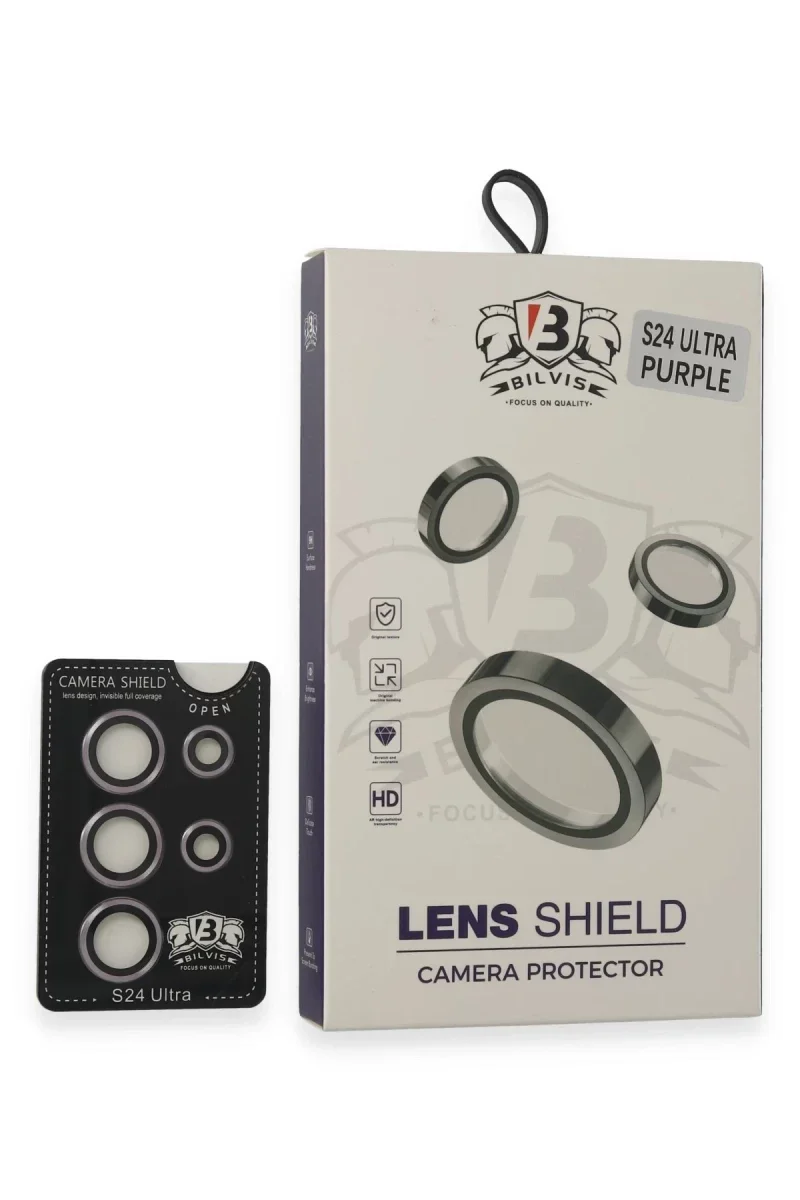 Samsung Galaxy S24 Ultra Bilvis Titan Kamera Lens - Derin Mor Samsung Galaxy S24 Ultra Bilvis Titan Kamera Lens - Derin Mor