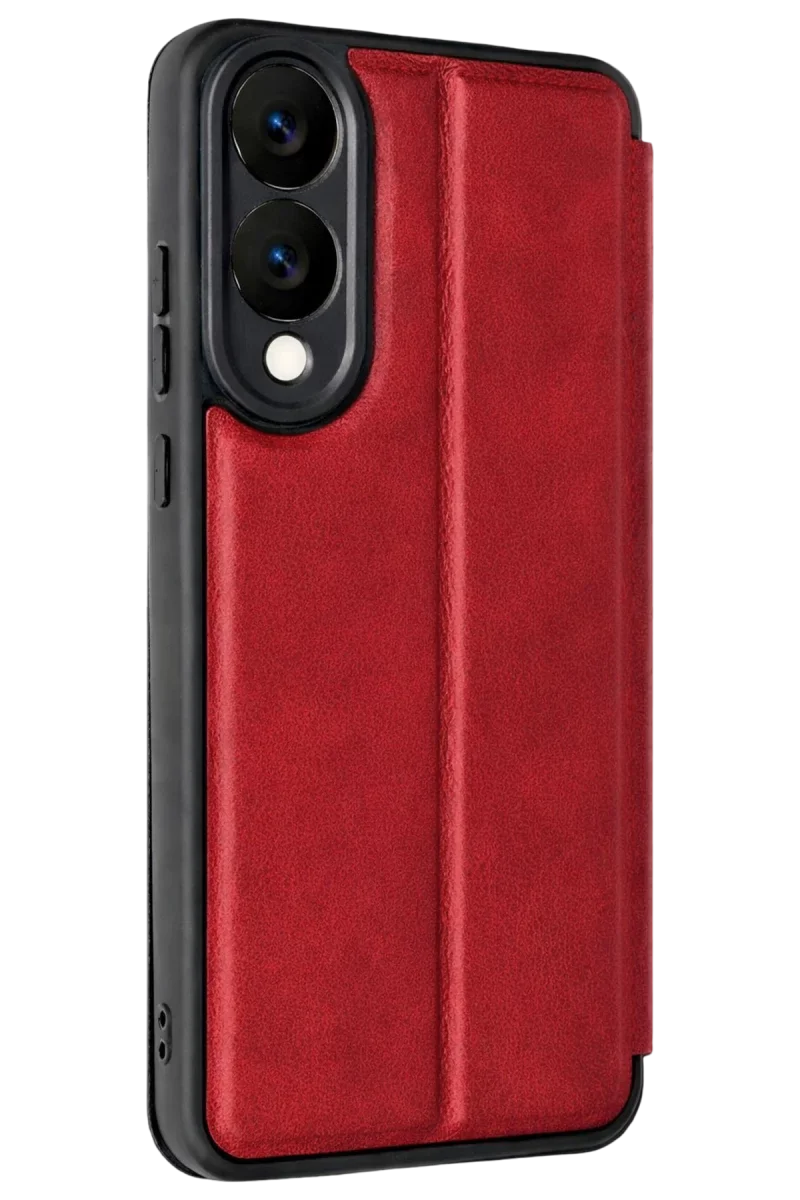 Samsung Galaxy S25 Edge Flip Cover - Kırmızı
