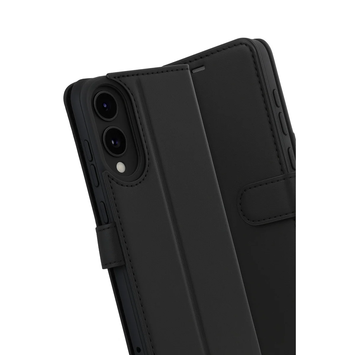 Samsung Galaxy S25 Edge Trend S Plus Kapaklı Kılıf - Siyah Samsung Galaxy S25 Edge Trend S Plus Kapaklı Kılıf - Siyah