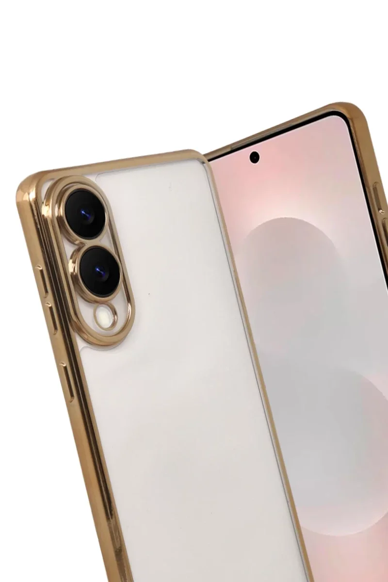 Samsung Galaxy S25 Edge Razer Lensli Silikon - Gold Fiyatı, Yorumları ve Özellikleri