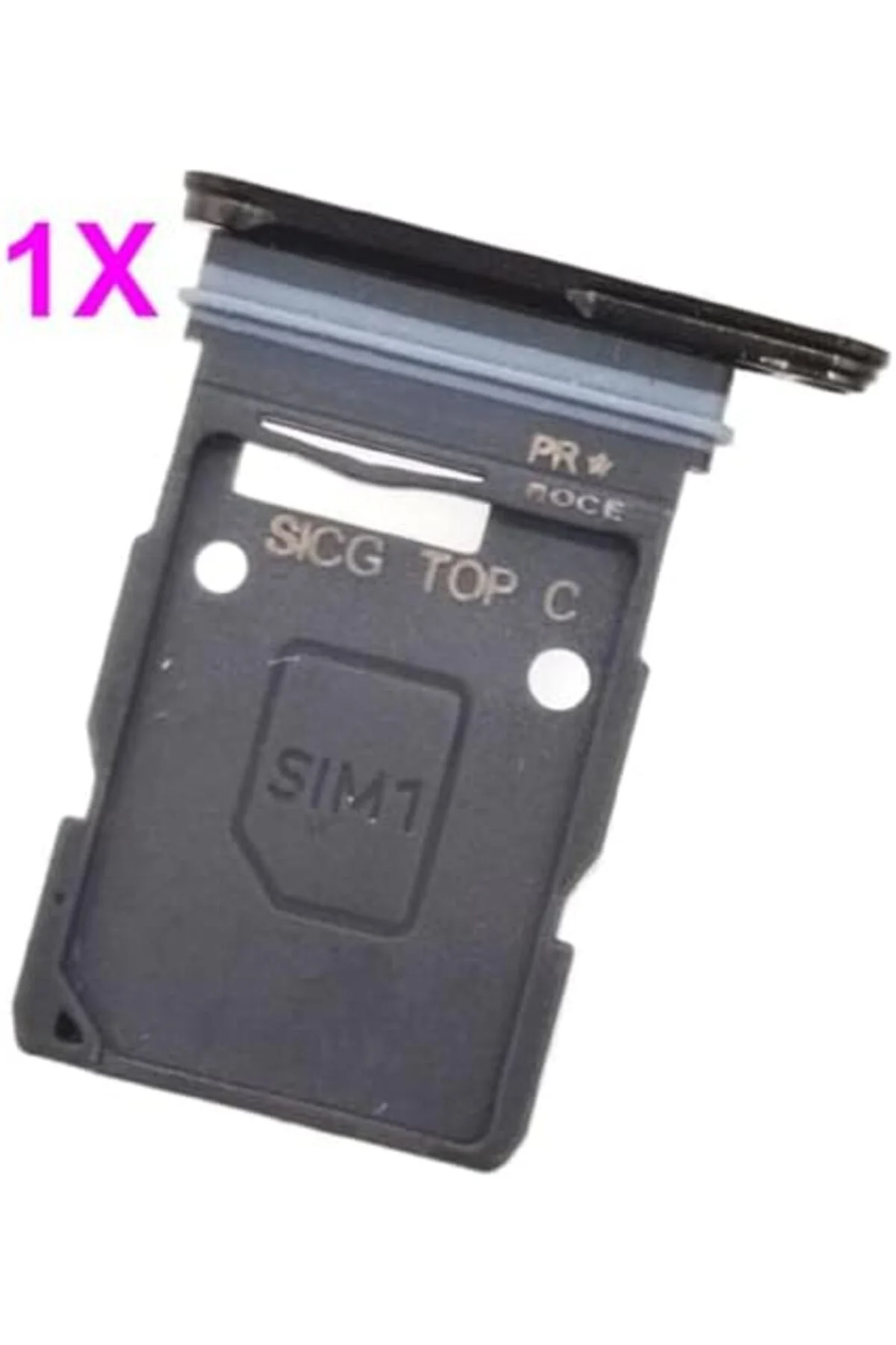 Samsung Galaxy S25 Edge SM-S937U S937U1 için Yedek Sim Kart Tepsisi Gri