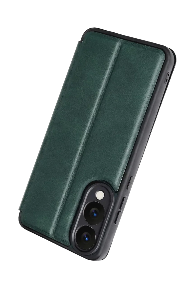 Samsung Galaxy S25 Edge Flip Cover - Koyu Yeşil Samsung Galaxy S25 Edge Flip Cover - Koyu Yeşil