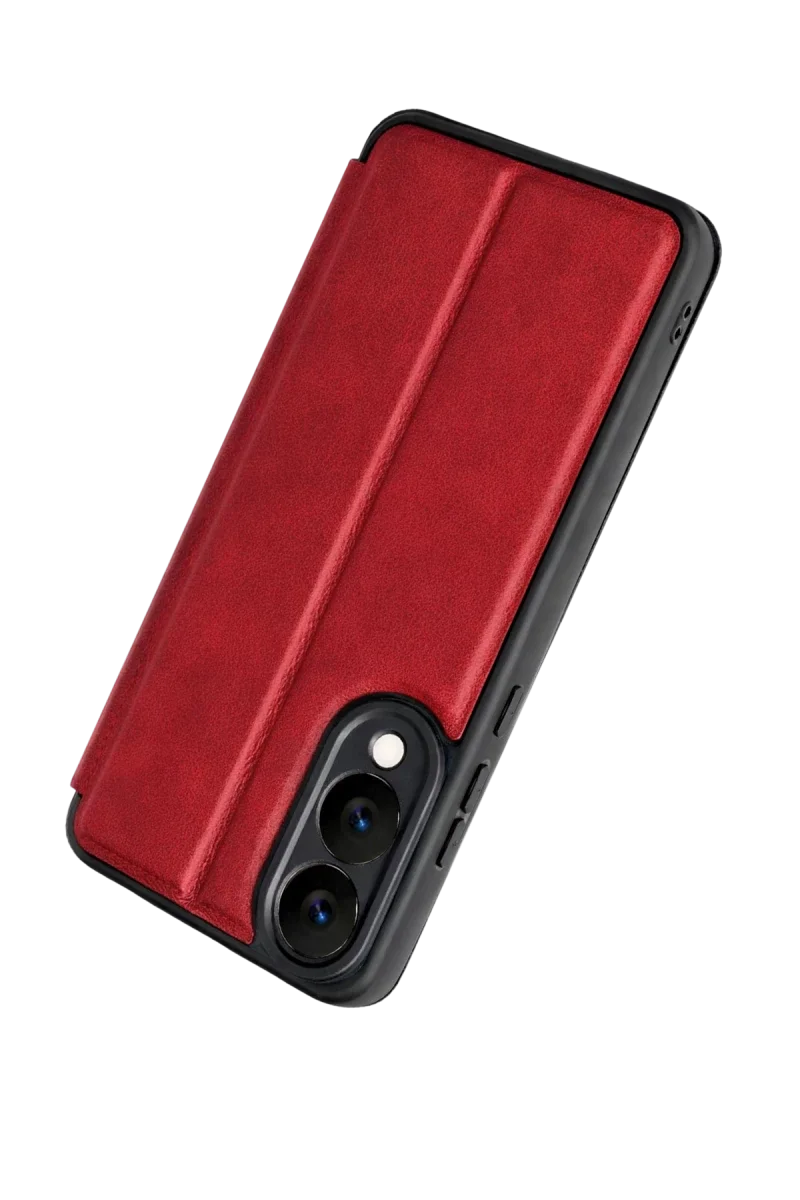 Samsung Galaxy S25 Edge Flip Cover - Kırmızı