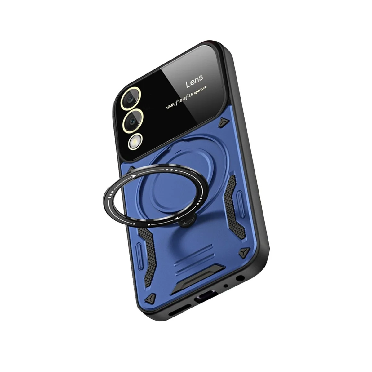 Samsung Galaxy S25 Edge Kılıf Joy Lens Standlı Kapak - Lacivert Fiyatı, Yorumları ve Özellikleri