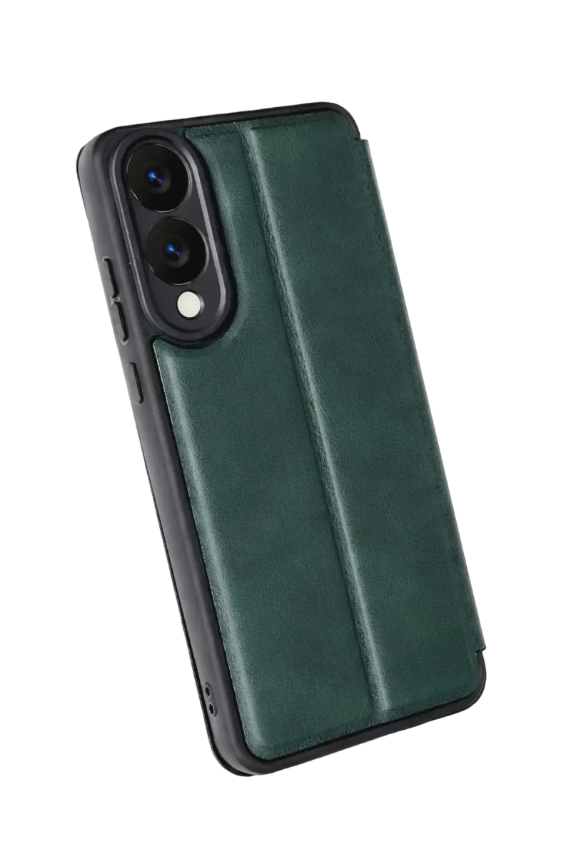 Samsung Galaxy S25 Edge Flip Cover - Koyu Yeşil Samsung Galaxy S25 Edge Flip Cover - Koyu Yeşil