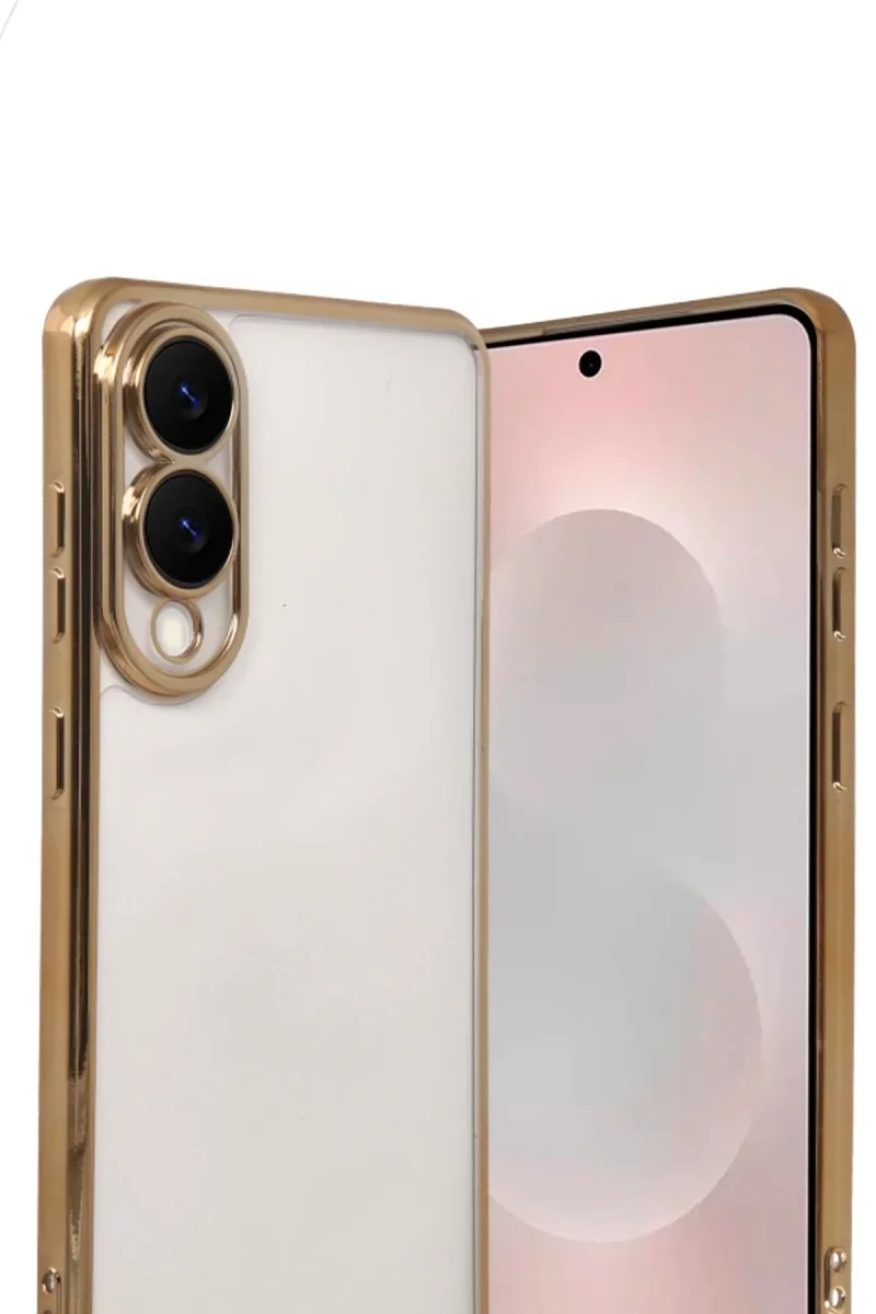 Samsung Galaxy S25 Edge Razer Lensli Silikon - Gold Fiyatı, Yorumları ve Özellikleri