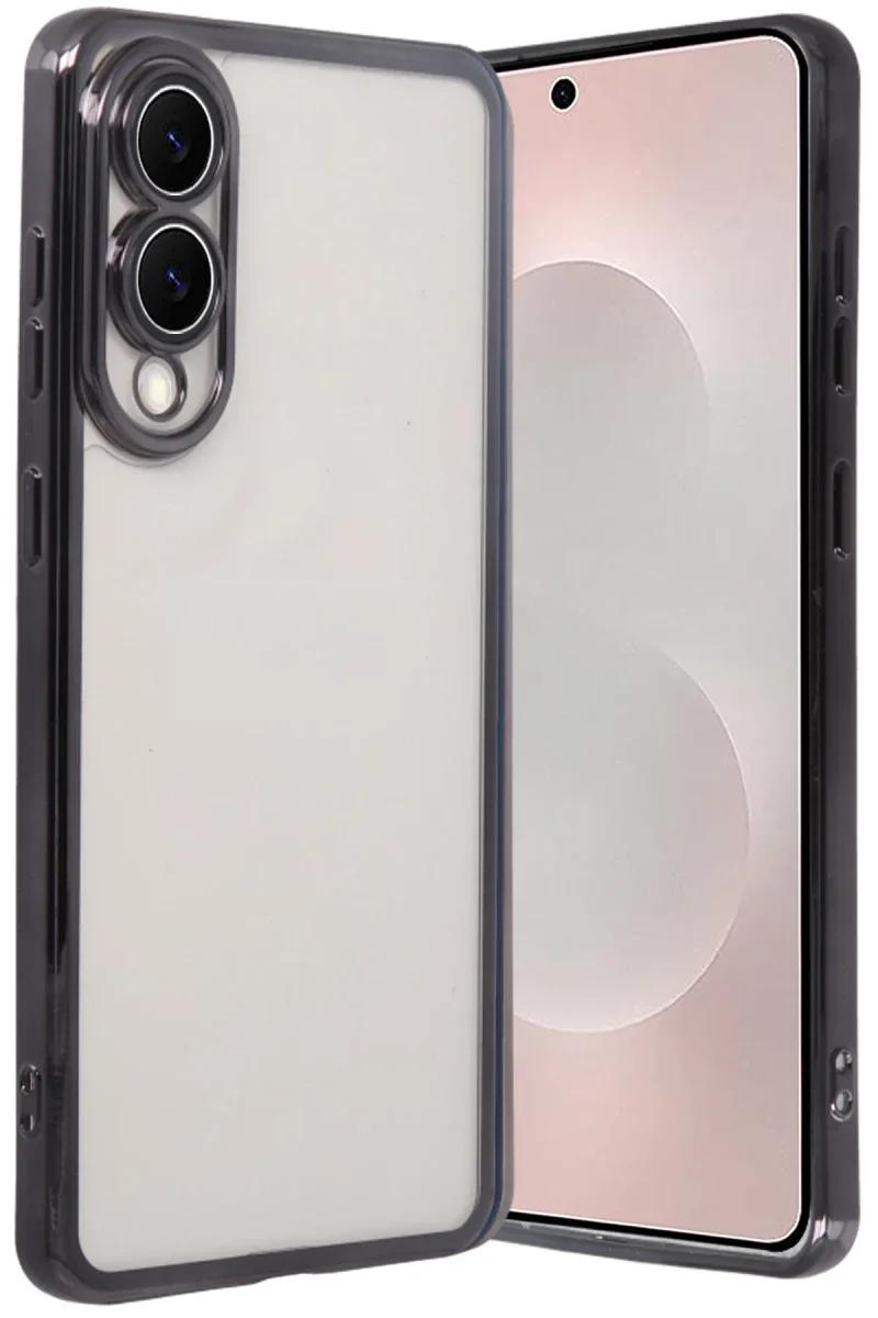 Samsung Galaxy S25 Edge Razer Lensli Silikon - Siyah Samsung Galaxy S25 Edge Razer Lensli Silikon - Siyah
