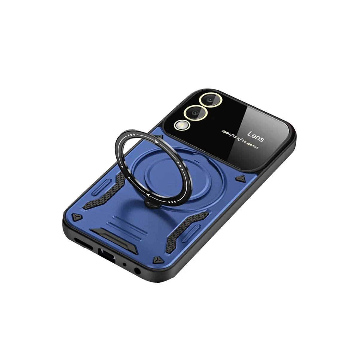 Samsung Galaxy S25 Edge Kılıf Joy Lens Standlı Kapak - Lacivert Fiyatı, Yorumları ve Özellikleri