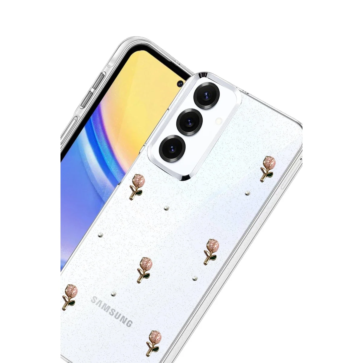 Samsung Galaxy S25 Fe Fiyonk Desenli Kapak - Desen 6 Samsung Galaxy S25 Fe Fiyonk Desenli Kapak - Desen 6