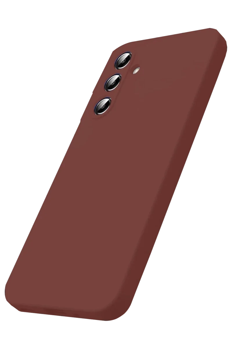 Samsung Galaxy S25 FE First Silikon - Bordo