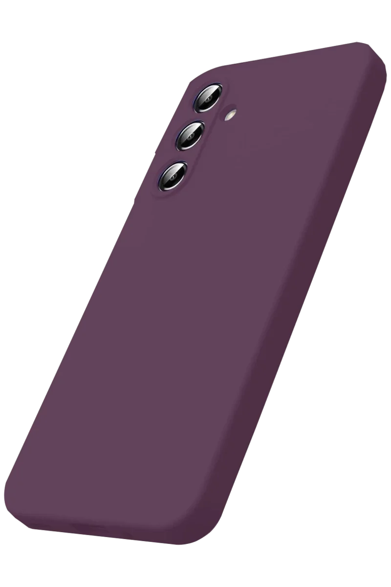 Samsung Galaxy S25 FE First Silikon - Mürdüm