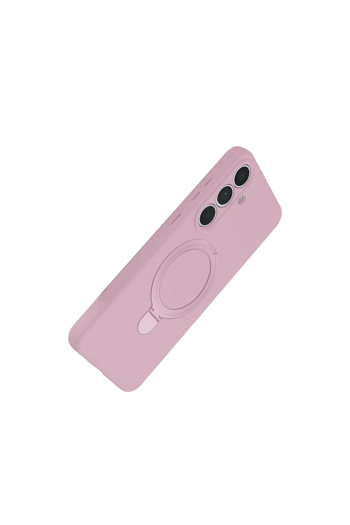 Samsung Galaxy S25 Fe Regal Magsafe Standlı Kapak - Açık Pembe