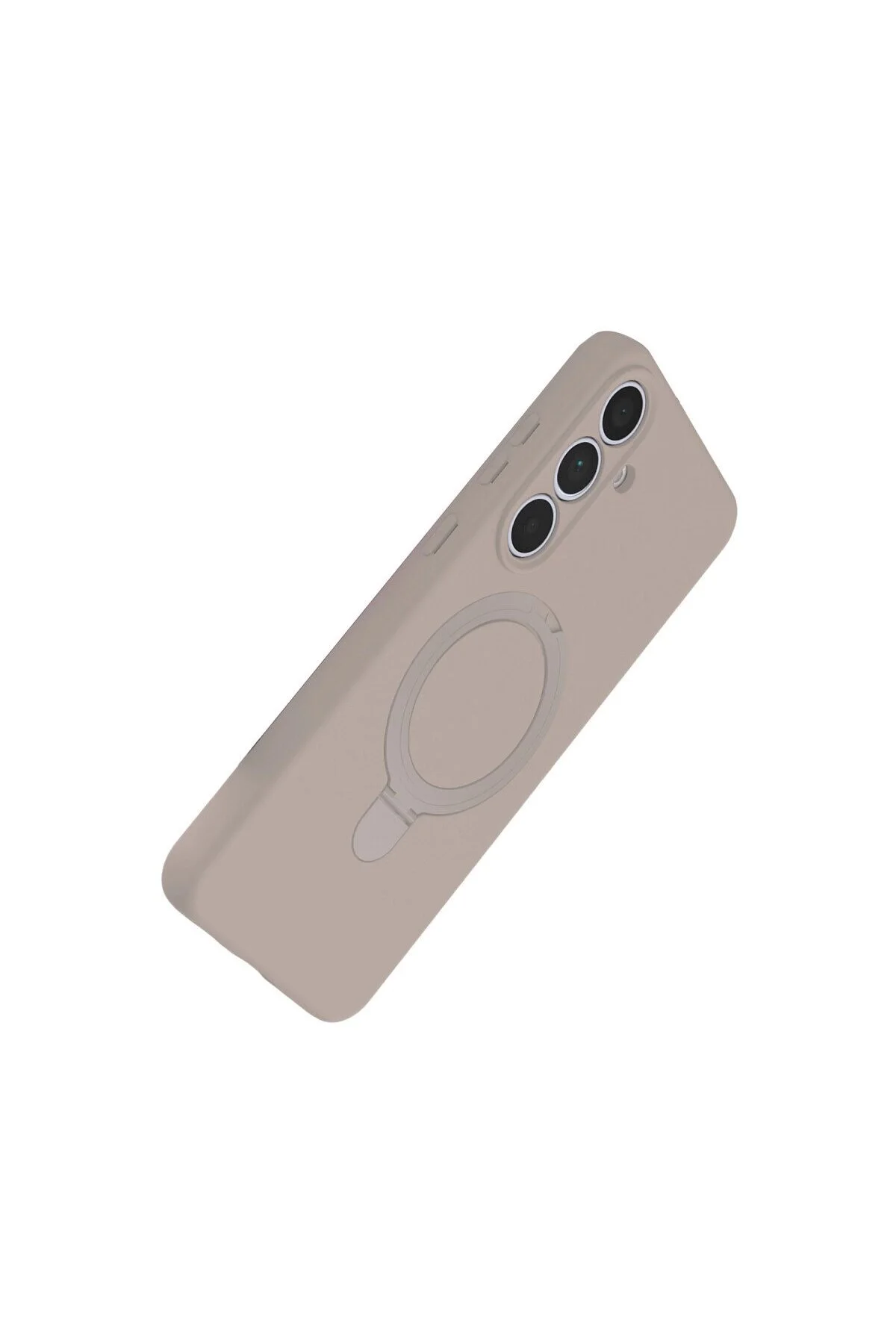 Samsung Galaxy S25 Fe Regal Magsafe Standlı Kapak - Çöl Titanyum