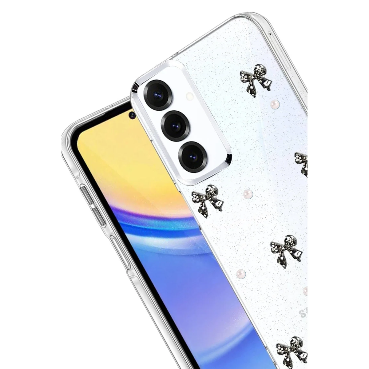 Samsung Galaxy S25 Fe Fiyonk Desenli Kapak - Desen 8 Samsung Galaxy S25 Fe Fiyonk Desenli Kapak - Desen 8