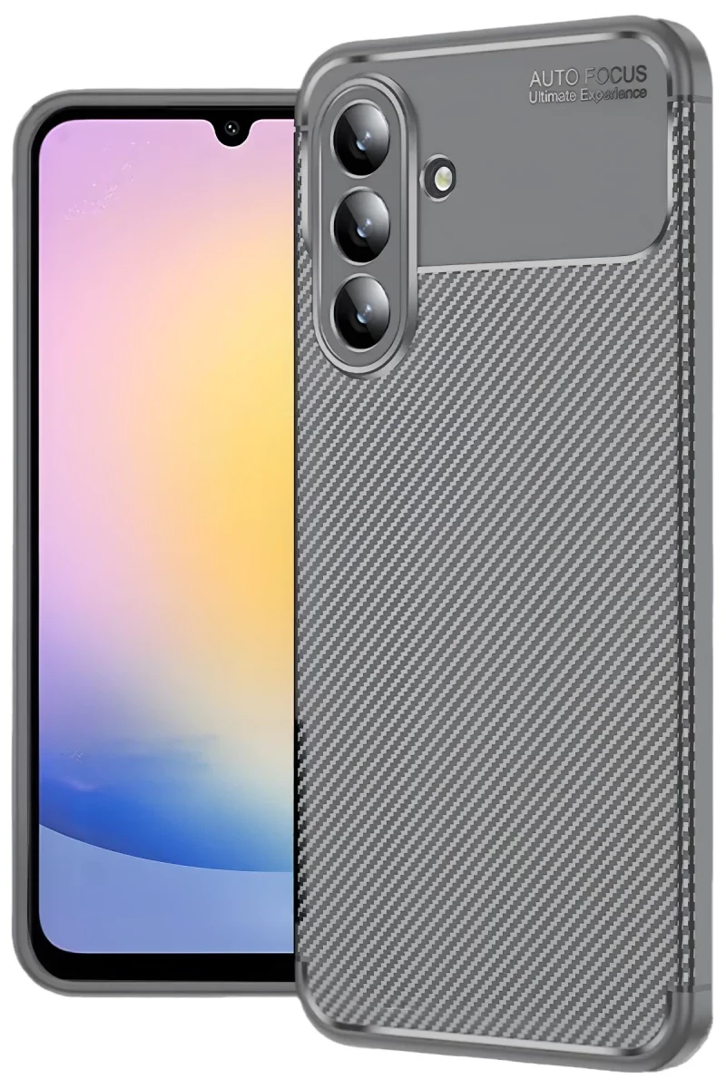 Samsung Galaxy S25 FE Auto Focus Karbon Kapak - Gri Fiyatı, Yorumları ve Özellikleri