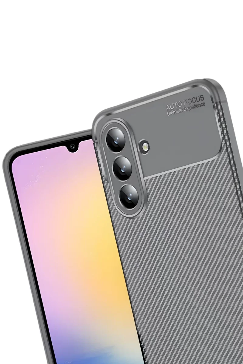 Samsung Galaxy S25 FE Auto Focus Karbon Kapak - Gri Fiyatı, Yorumları ve Özellikleri