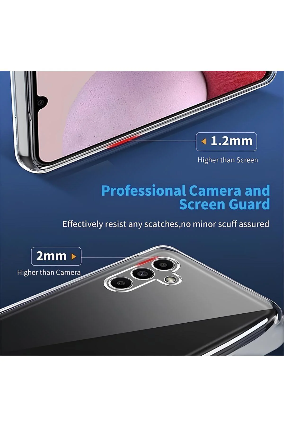 Samsung Galaxy S25 Premium Şeffaf Silikon Kılıf