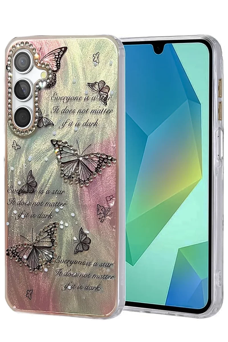 Samsung Galaxy S25 Plus Kılıf Blade Aynalı Desenli Kapak - Desen 6 Samsung Galaxy S25 Plus Kılıf Blade Aynalı Desenli Kapak - Desen 6