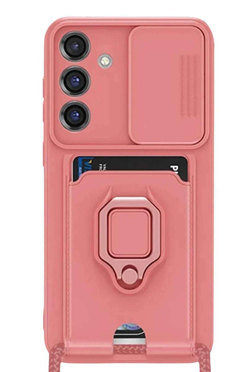 Samsung Galaxy S25 Plus Kılıf Zuma Kartvizitli Yüzüklü Silikon - Pembe Samsung Galaxy S25 Plus Kılıf Zuma Kartvizitli Yüzüklü Silikon - Pembe