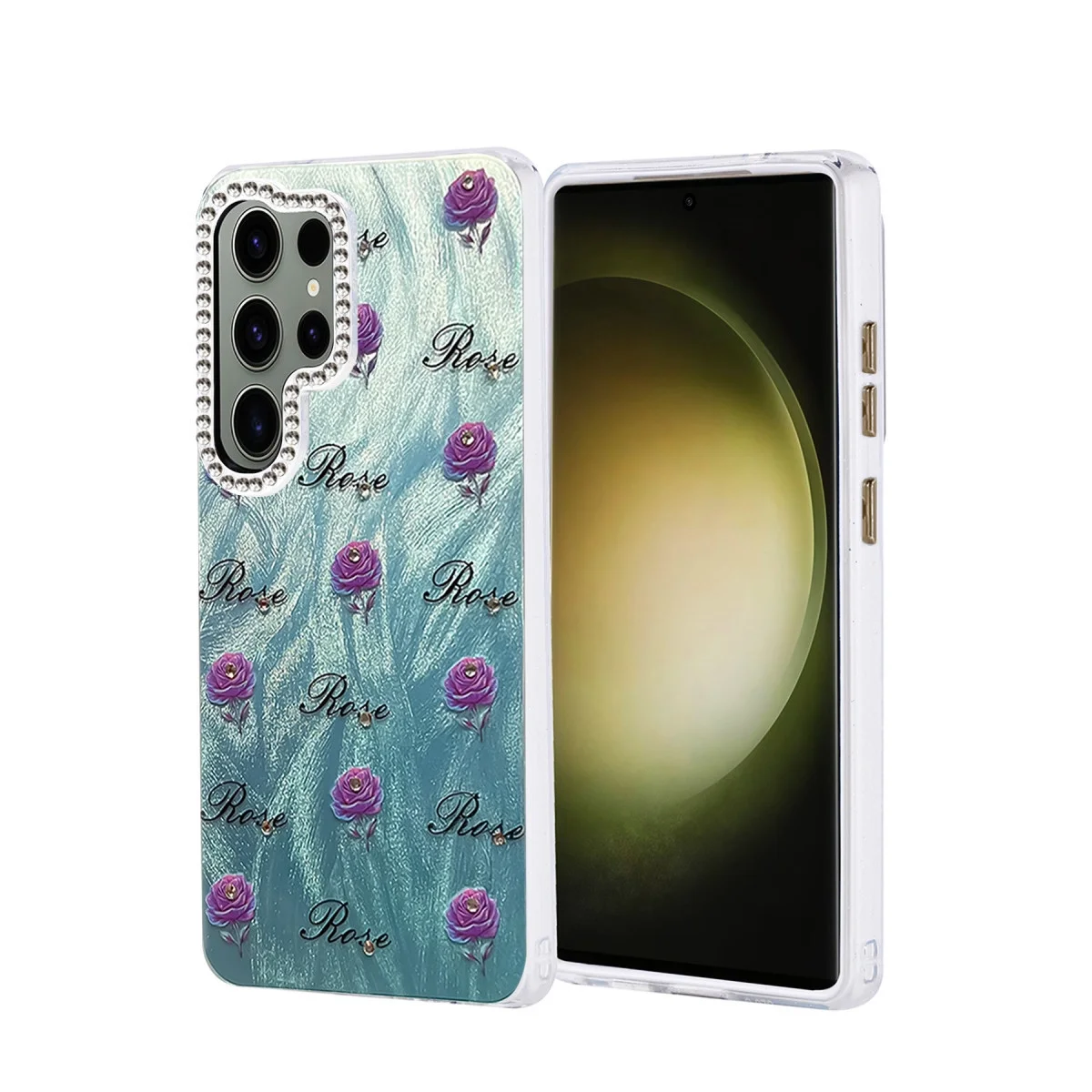 Samsung Galaxy S25 Ultra Kılıf Blade Aynalı Desenli Kapak - Desen 9 Samsung Galaxy S25 Ultra Kılıf Blade Aynalı Desenli Kapak - Desen 9